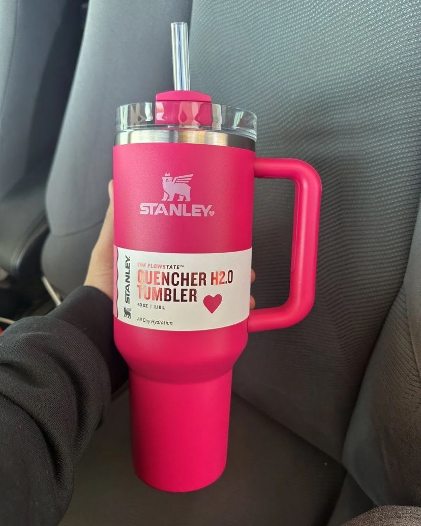Red Cosmo Pink Valentines Day Stanley Cup Target Exclusive Tumbler