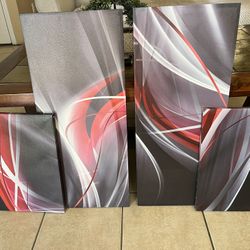4 Piece Wall Decoration They Light Up Very Nice And Sturdy Mpu