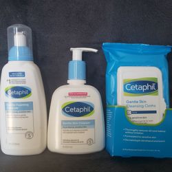 Cetaphil Cleanser and Wipes