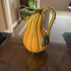 Beautiful Fall Pitcher