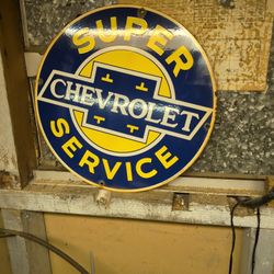 Antique Ceramic Sign