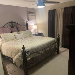 King Size Bed Frame By Hillsdale