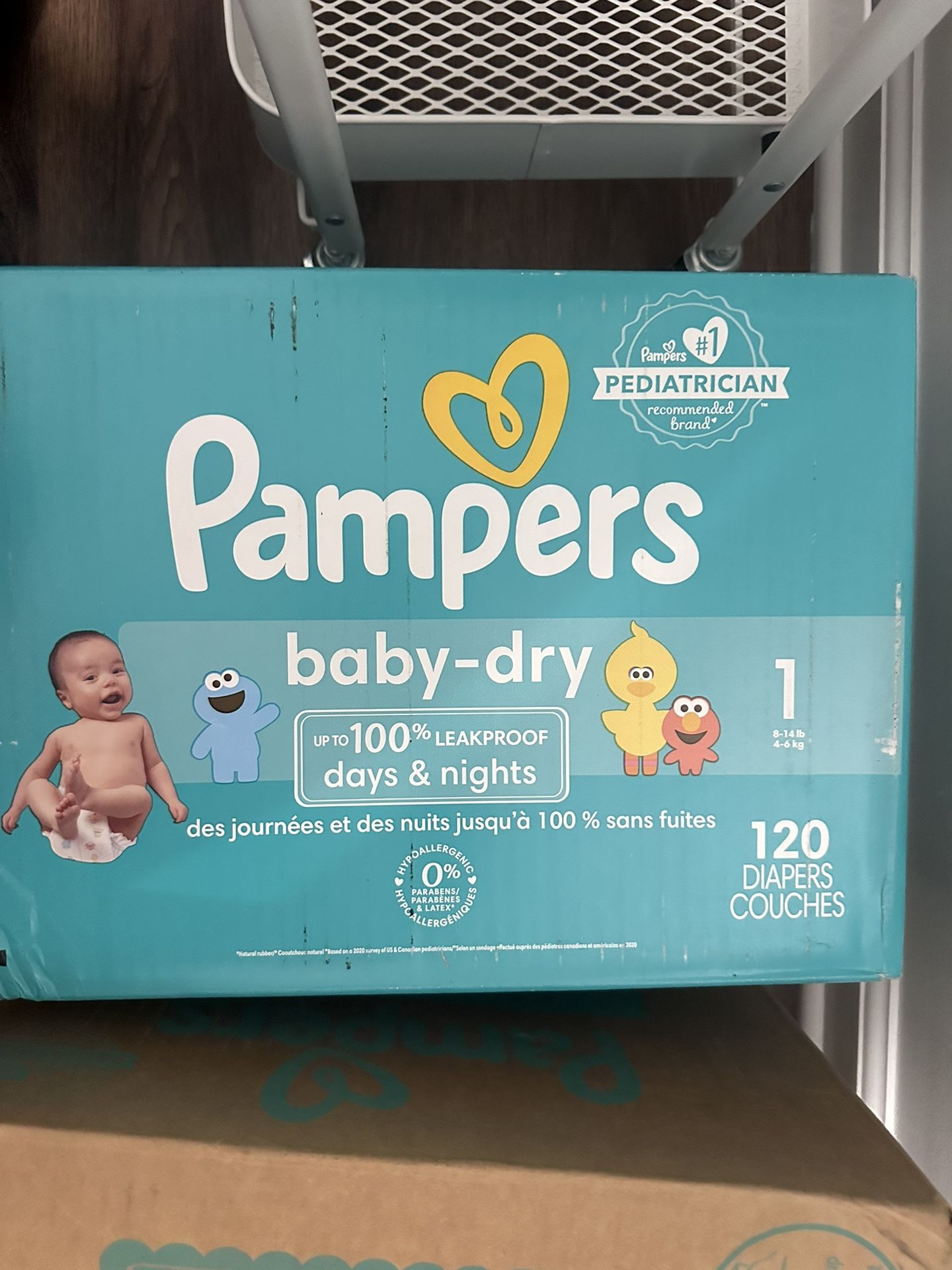 Pampers $25 120ct