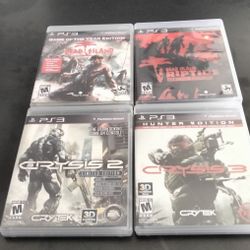4 Action Game Bundle (PS3) For Sale 