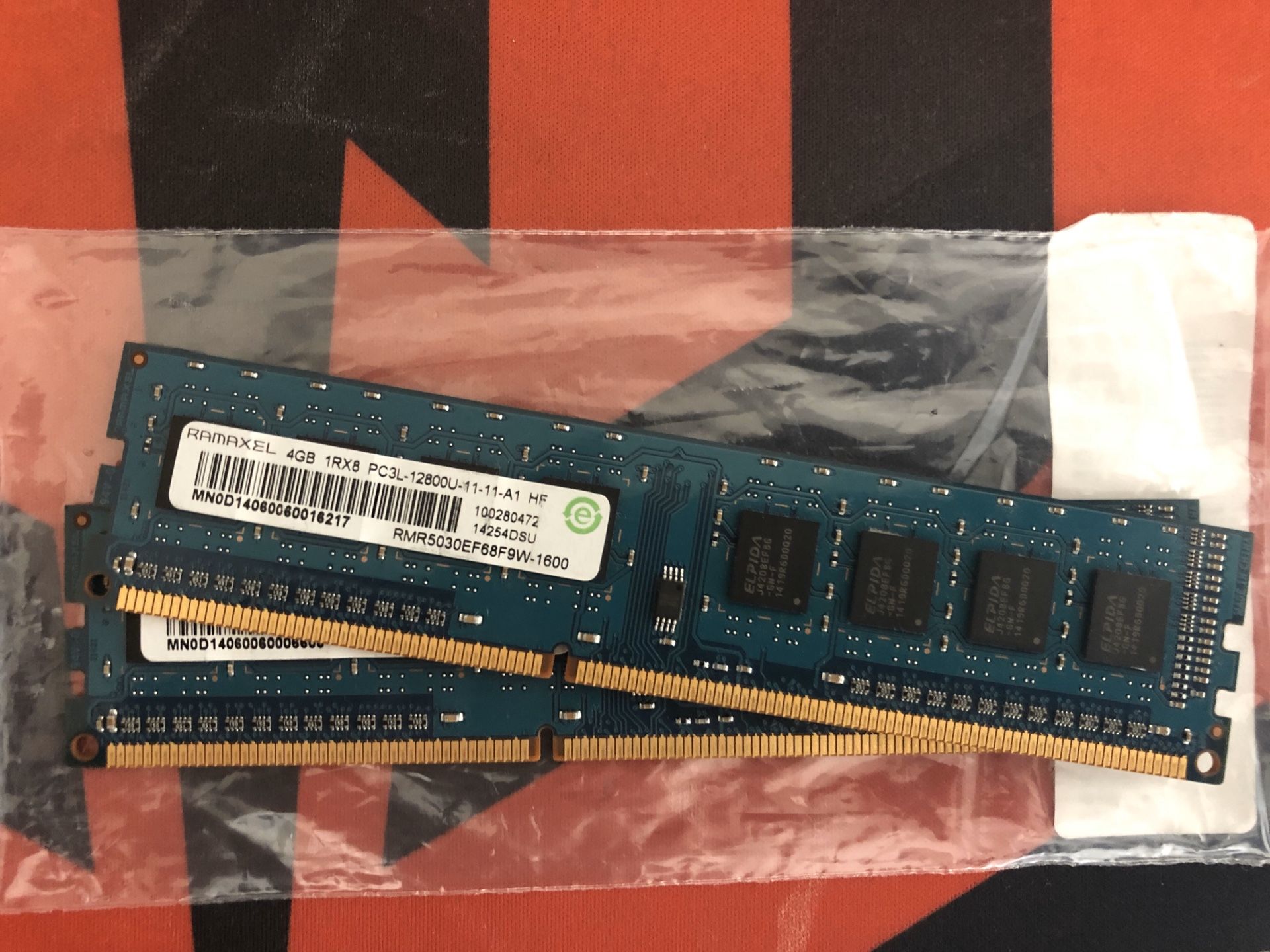 Ramaxel desktop memory 8gb ddr3