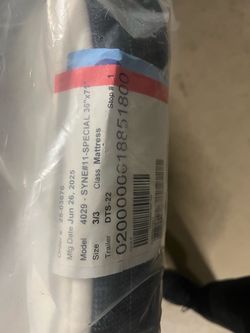 Brand new mattress for ottoman