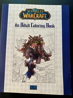 World Of Warcraft Adult Coloring Book 