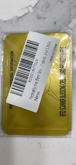 RFID Blocking Credit Card Security Sleeve