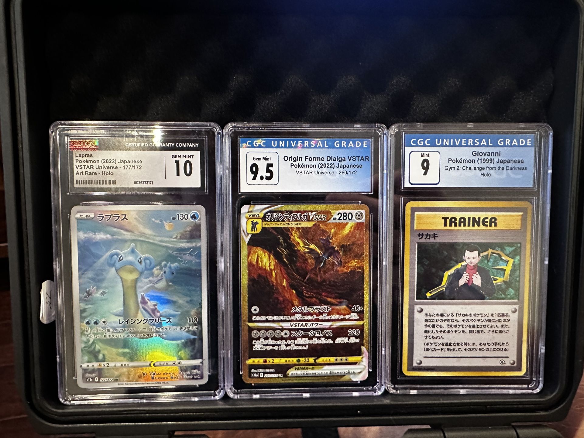 CGC Pokemon Lot Of 3