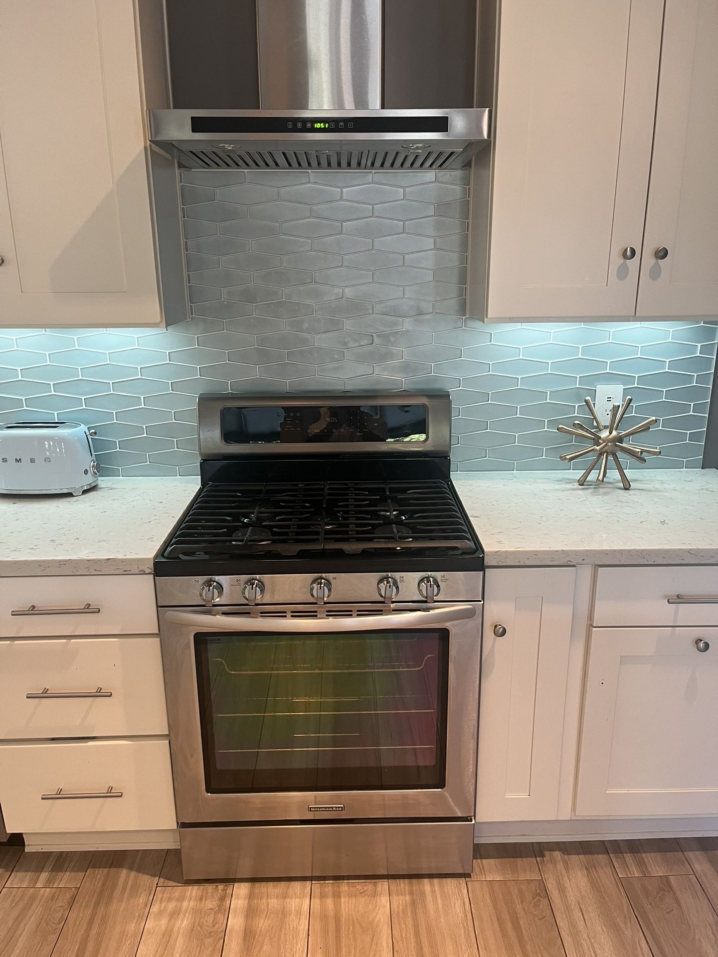 30” Kitchen Aid Gas Range Stove