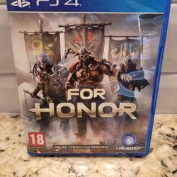 PS4 For Honor