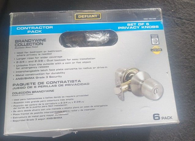 Defiant 6 Pack Contractor Pack