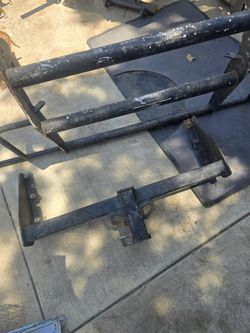 Tow Hitch And Front Bumper