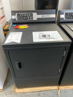 *NEW, LIMITED TIME REBATE* Speed Queen Gas Dryer DR7-Matte Black-White