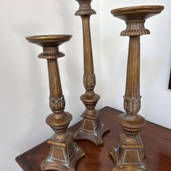 Decorative Candle Holders - Excellent Condition 