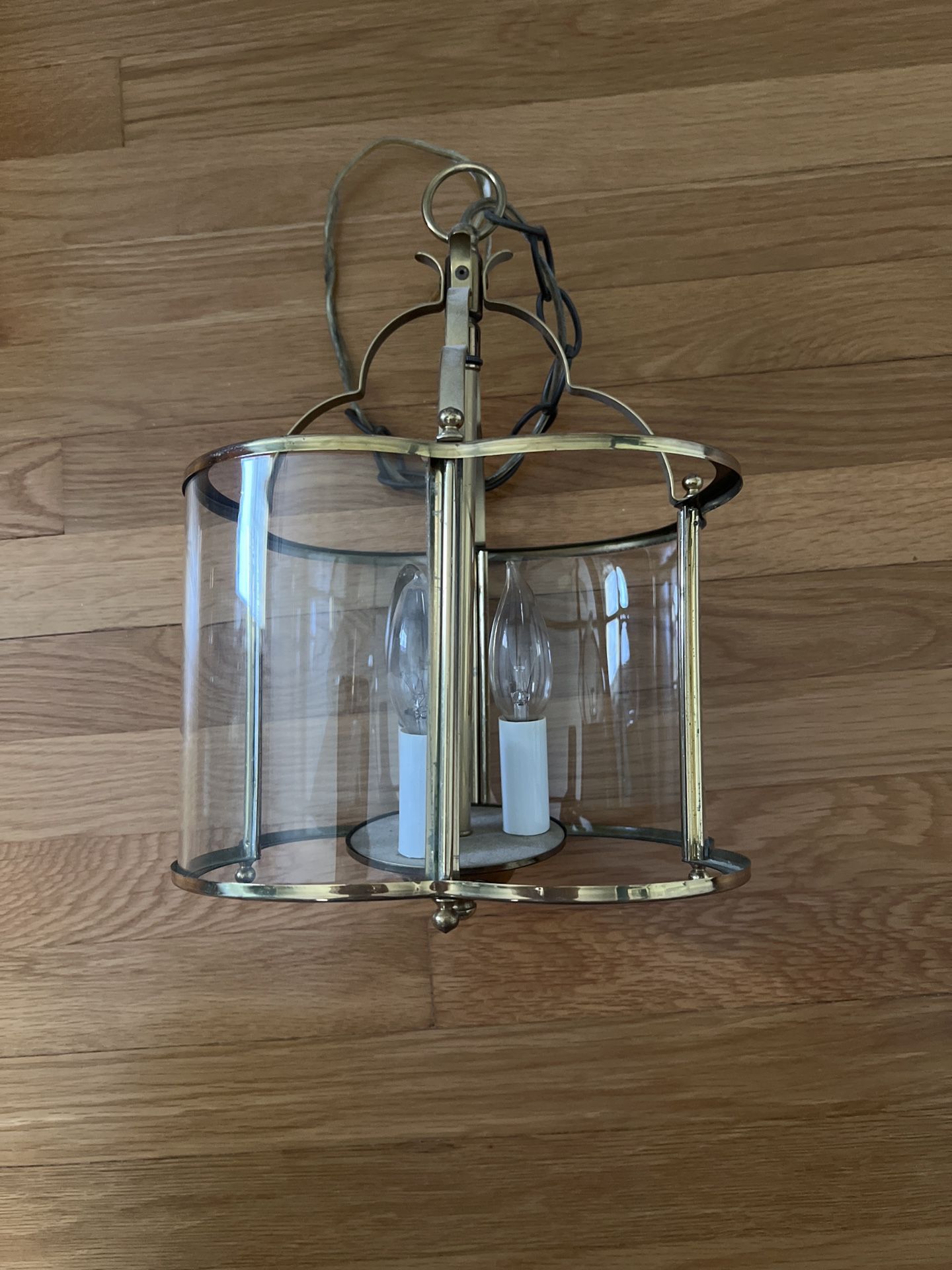 Free Brass Clover-shaped Hanging Light