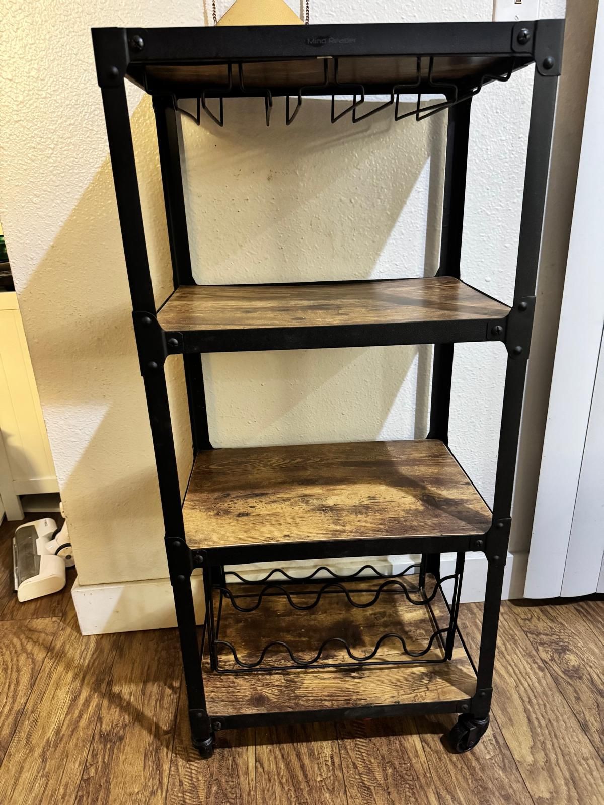 Stylish And Functional Bar Cart