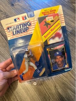 Ramon Martinez 48 Dodgers Starting Lineup Vintage Baseball Figure