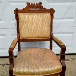 Antique Victorian Chair 