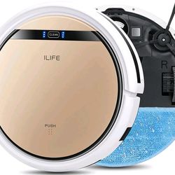 ILIFE V5s Pro-W, Robot Vacuum and Mop 2 in 1, with Water Tank, Self Charging