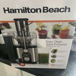 Hamilton Beach Easy Cleaning Juicer 