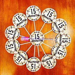Cupcake Toppers Custom