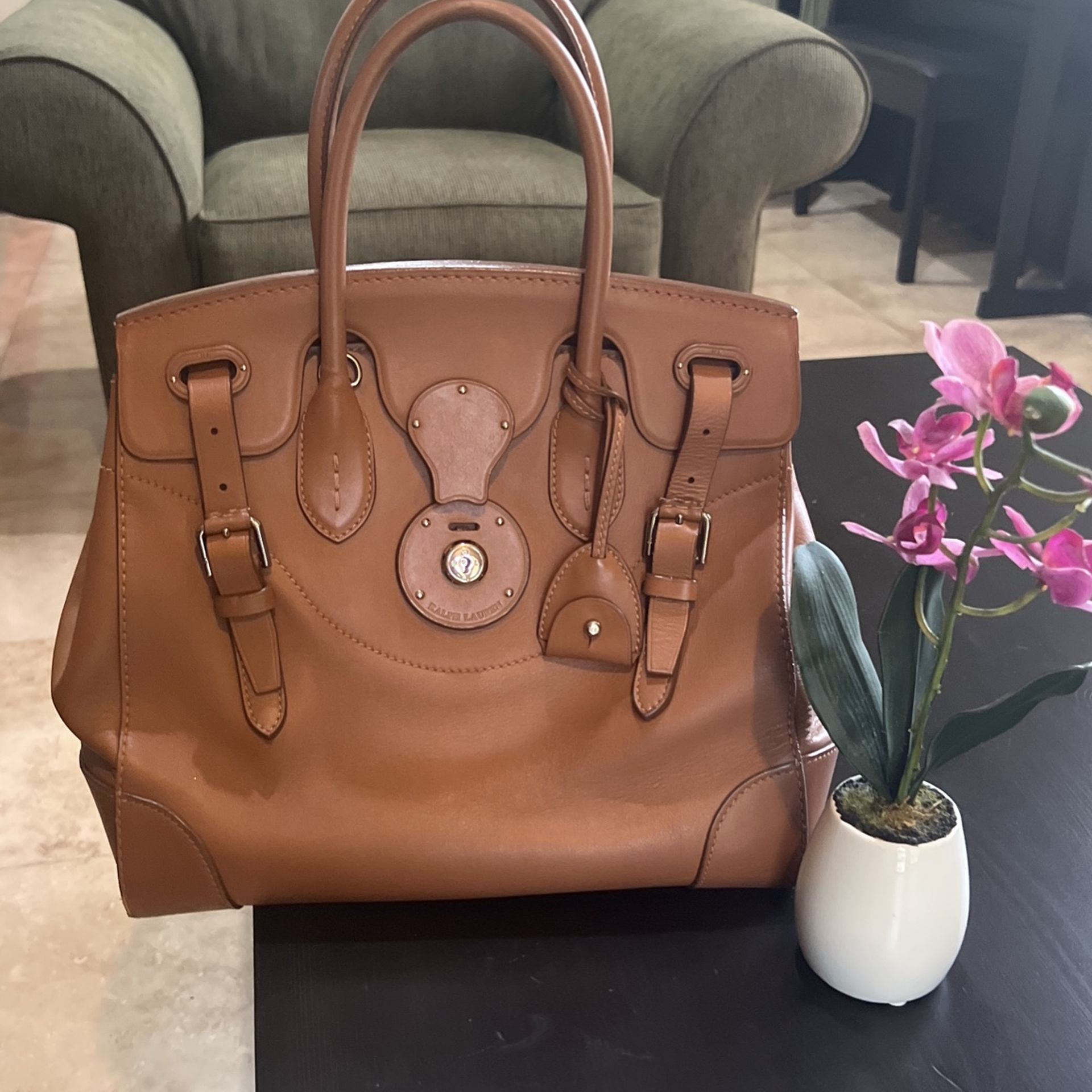 Ralph Lauren Ricky Bag - Brown - Great Condition 