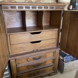 Solid Wood Armoire / Cabinet – $150 – Must Go