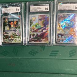 Pokémon Starter Deck Trio Cgc 10
