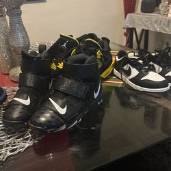 Size 3 Cleats Nike Sharks 50 Bucks All 3 For Sale Jordan’s And Dunks