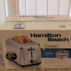Hamilton Beach 2-Slice Toaster (Extra-Wide Slots) - New in Box!