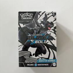 Pokemon TCG: Scarlet And Violet  Black Bolt Booster Bundle
