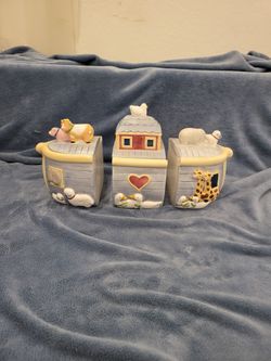 Noah's Ark Cookie Jar
