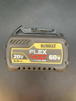 Dewalt 20/60v 6ah battery #35865