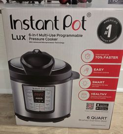 Instant Pot Lux 6-in-1 Electric Pressure (6 quart)