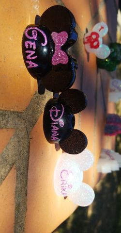 Disney straw toppers