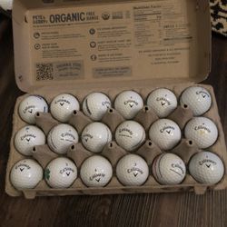 1.5 Dozen Callaway Golf Balls