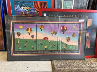 Balloon Fiesta Posters In Frames