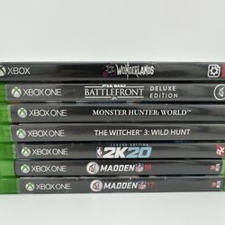 Lot of 7 Xbox One games - $20