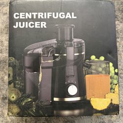 Centrifugal Juicer Machine, 500W (New)