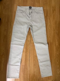 Light Gray Slim Fit Chino Pants