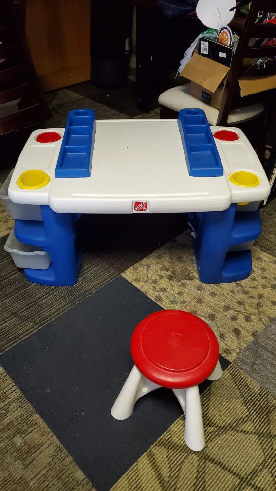 Toy Desk For Kids with Organizers