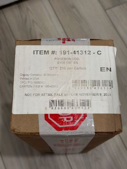 Surging Sparks Booster Box Case