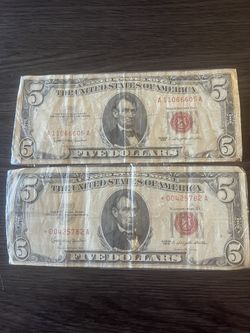 $5 Bills