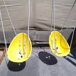Two Swurfer Coconut Toddler Swing

