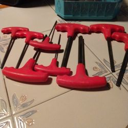 2 Sets T Handle Allen Wrenches