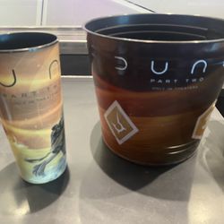 Dune 2 Collectible Popcorn Tub And Cup