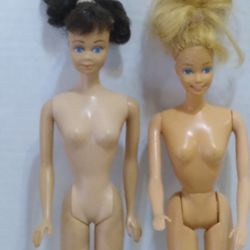 1958 Midge And 1966 Barbie Bundle