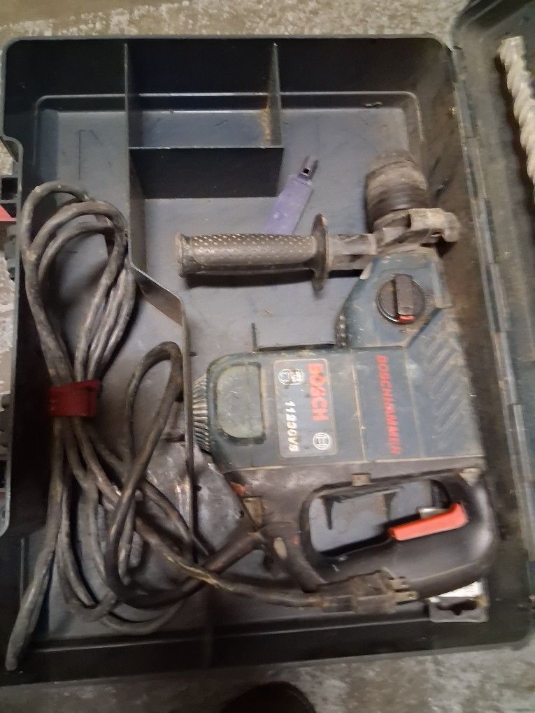 Bosch Rotohammer  And Bits