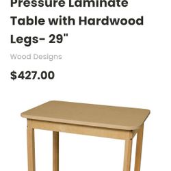 NIB High End Children's Table, Made in America